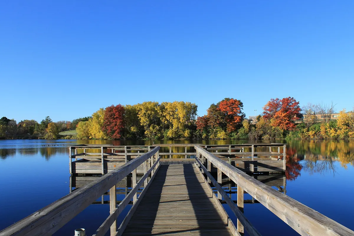 Thompson Lake in West St. Paul, Minnesota